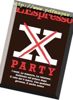 L’Espresso – 4 marzo 2018