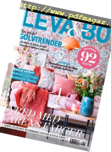 Leva & bo – 10 mars 2018 Cover