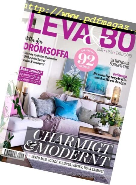 Leva & bo – 17 februari 2018 Cover