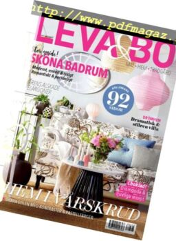Leva & bo – 3 mars 2018