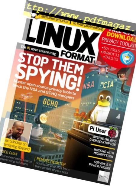Linux Format UK – April 2018 Cover