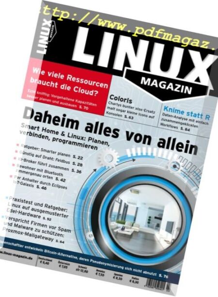Linux-Magazin – April 2018 Cover