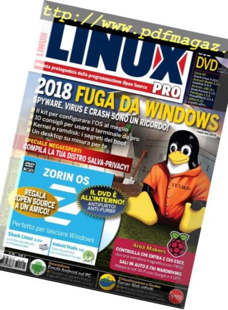 Linux Pro – Febbraio 2018 Cover
