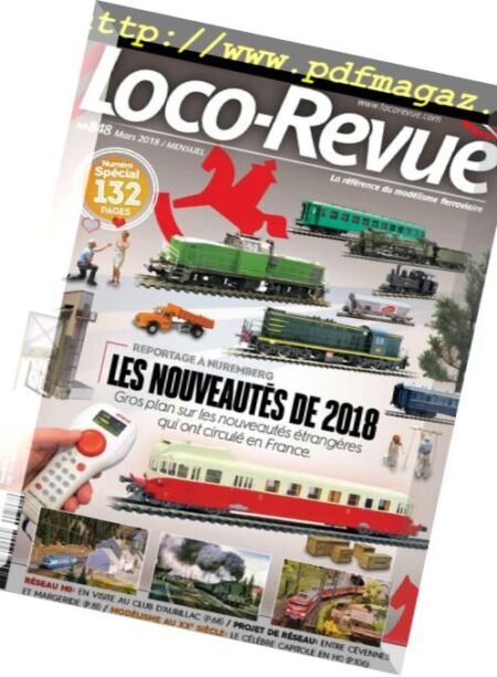 Loco-Revue – mars 2018 Cover
