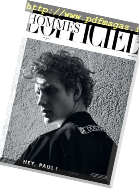 L’Officiel Hommes Espana – marzo 2018 Cover