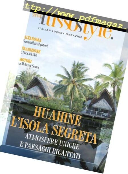 Lusso Style – Febbraio 2018 Cover