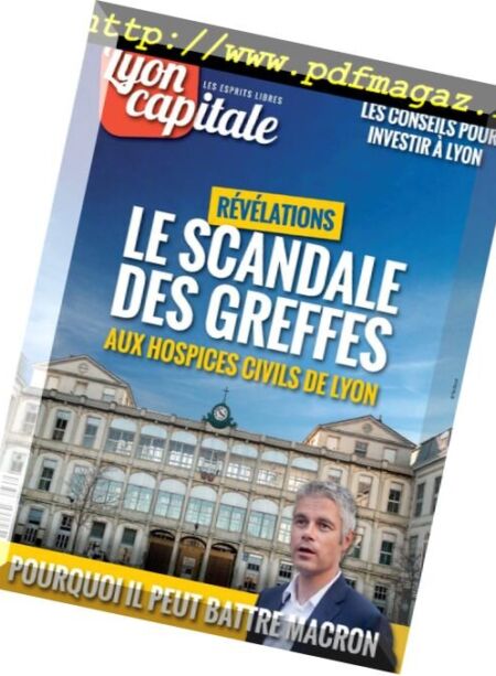 Lyon Capitale – 2 mars 2018 Cover