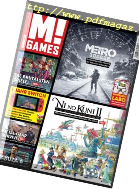 M! Games Germany – April 2018 Cover