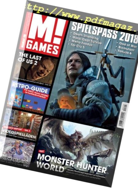 M! Games Germany – Februar 2018 Cover