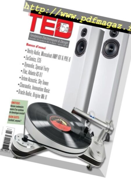Magazine TED par QA&V – mars 2018 Cover