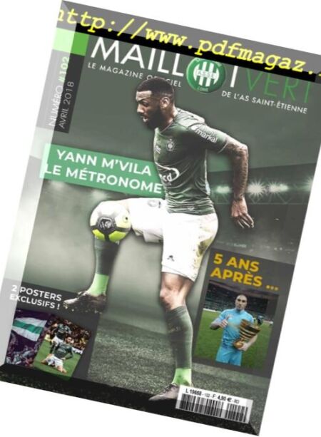 Maillot Vert – avril 2018 Cover