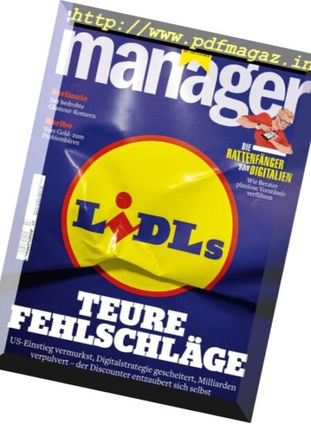 Manager Magazin – Februar 2018 Cover