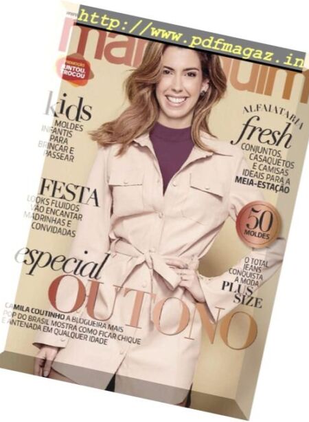 Manequim Brasil – Fevereiro-Marco 2018 Cover