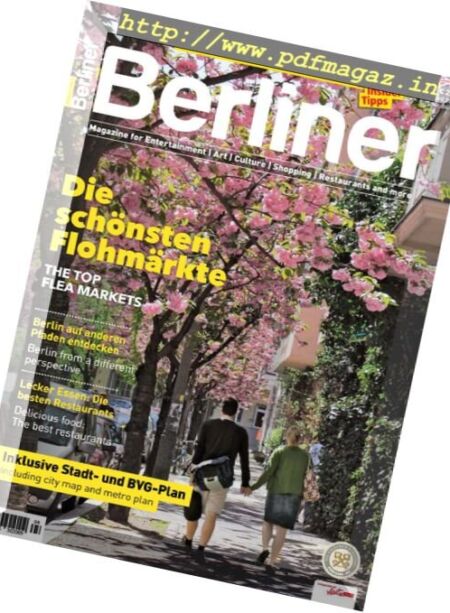 Marco Polo Berliner – April 2018 Cover