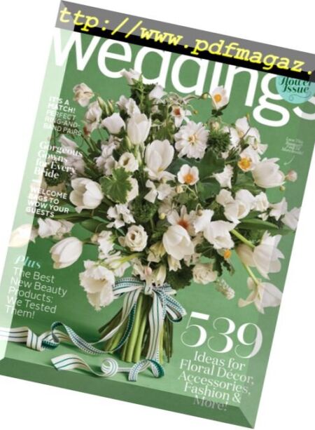 Martha Stewart Weddings – February 2018 Cover