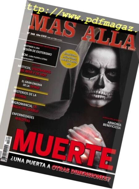 Mas Alla – marzo 2018 Cover