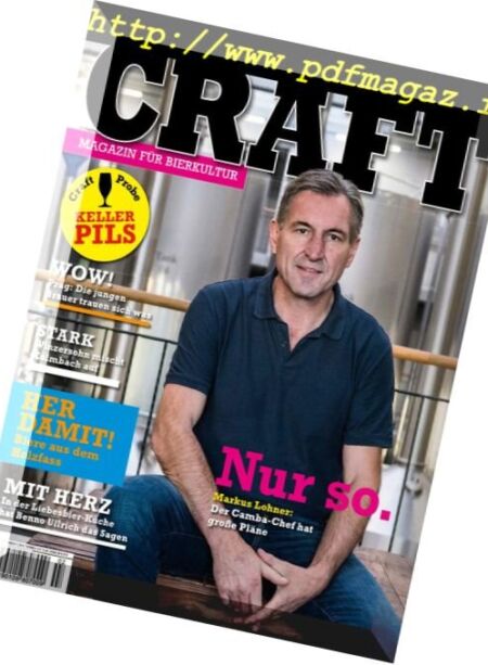 Meiningers Craft – Marz-Mai 2018 Cover