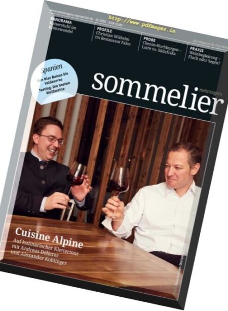 Meiningers Sommelier – Nr.1, 2018 Cover