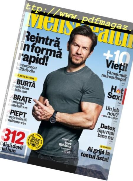 Men’s Health Romania – martie 2018 Cover