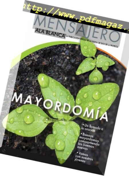 Mensajero Ala Blanca – febrero-marzo 2018 Cover
