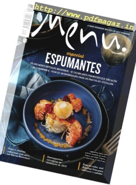 Menu Brazil – Dezembro 2017 e Janeiro 2018 Cover