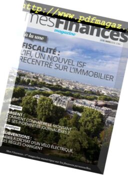 mes Finances – 9 mars 2018