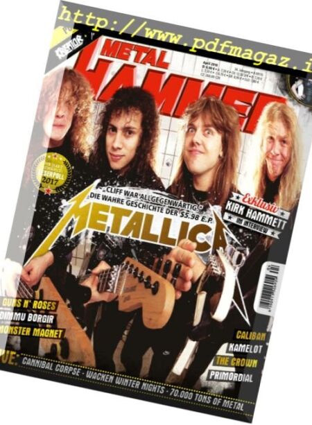 Metal Hammer Germany – April 2018 Cover