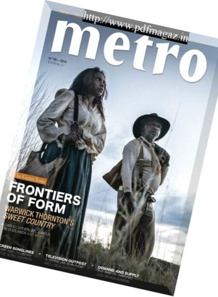 Metro Australia – January 2018 Cover