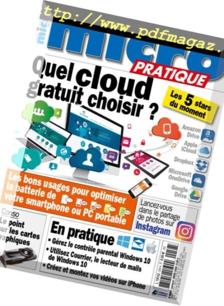 Micro Pratique – mars 2018 Cover