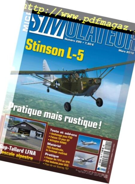 Micro Simulateur – 1 mars 2018 Cover