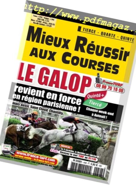Mieux Reussir aux Courses – 23 fevrier 2018 Cover