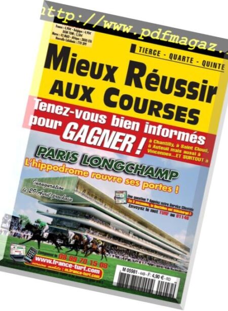 Mieux Reussir aux Courses – 23 mars 2018 Cover
