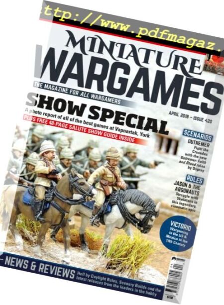 Miniature Wargames – April 2018 Cover