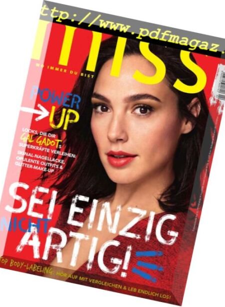 Miss – April 2018 Cover