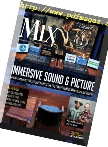 Mix Magazine – April 2018 Cover
