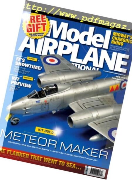 Model Airplane International – Issue 153, April 2018 Cover