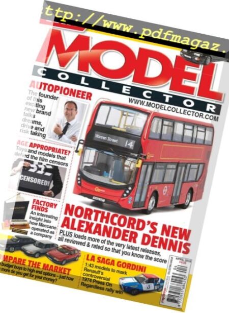 Model Collector – April 2018 Cover