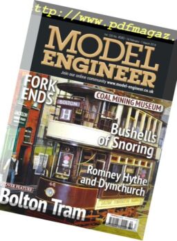 Model Engineer – 16 February 2018