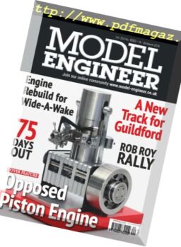 Model Engineer – 16 March 2018