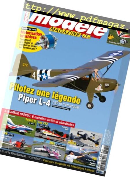 Modele Magazine – fevrier 2018 Cover