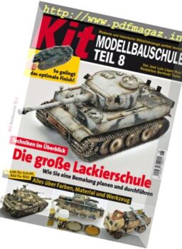 ModellFan – Kit Modellbauschule Teil 8