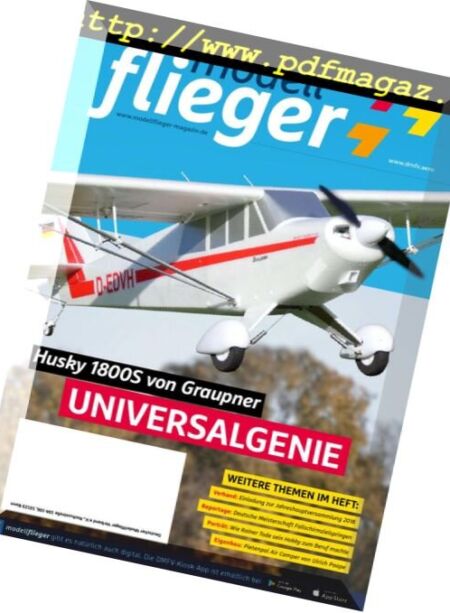 Modellflieger – Februar-Marz 2018 Cover