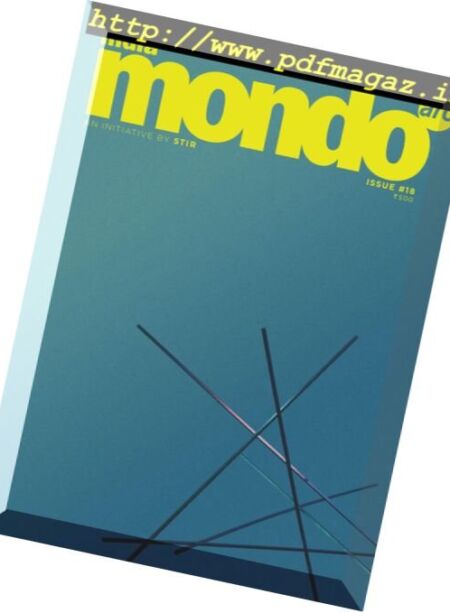 Mondo-arc India – March 2018 Cover