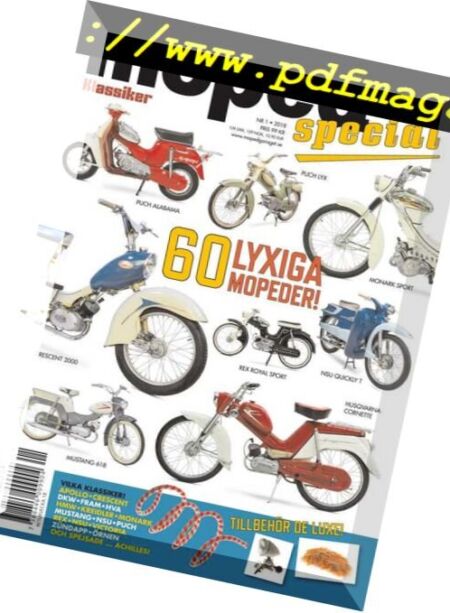 Moped Klassiker – Nr.1, 2018 Cover