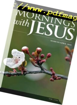Mornings with Jesus – March 2018