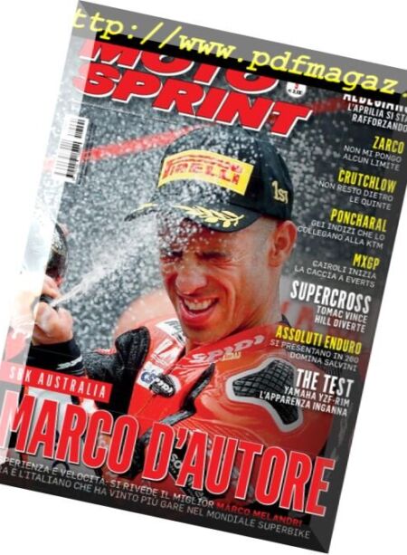 Moto Sprint – 27 Febbraio 2018 Cover
