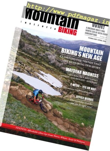 Mountain Biking Australia – April 2018 Cover