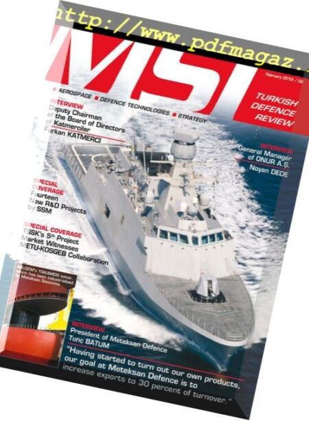 MSI Turkish Defence Review – February 2018 Cover