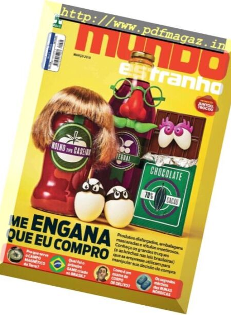 Mundo Estranho Brazil – Marco 2018 Cover