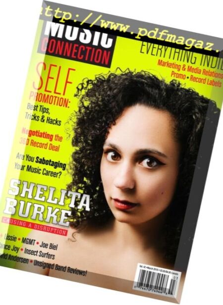 Music Connection – March 2018 Cover
